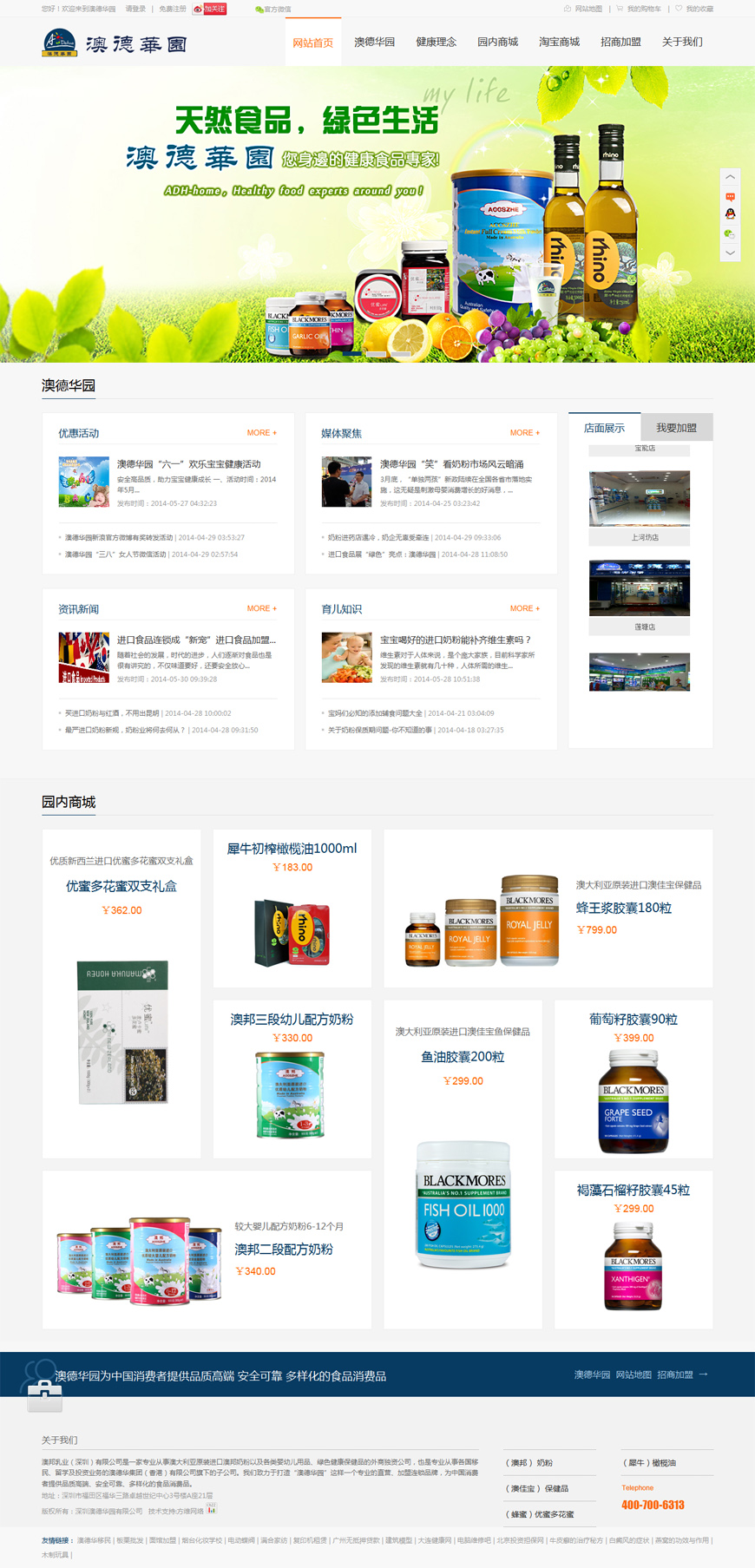 某某模板公司网站制作案例